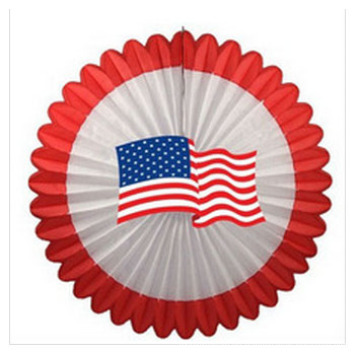 2015 neue Design 27 Zoll USA Flagge Deluxe Fan